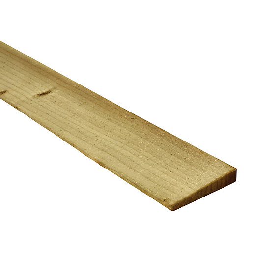 Wickes Feather Edge Fence Board 100mm X 1 8m Wickes Co Uk