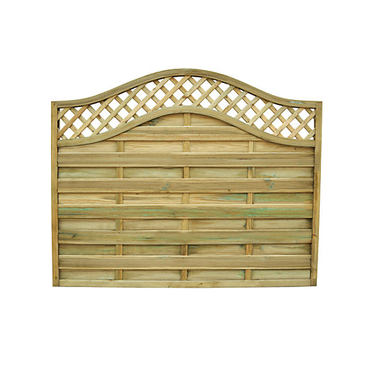 Forest Garden Pressure Treated Bristol Fence Panel 6x5ft Multi Packs