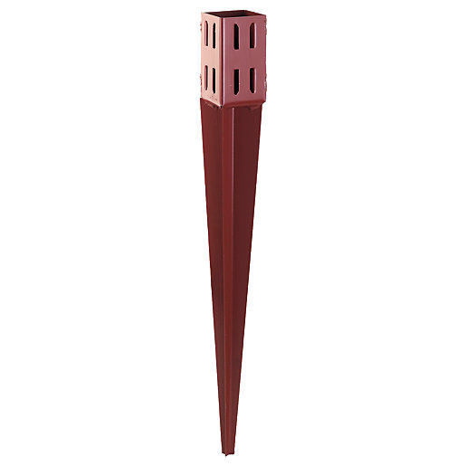 Wickes Wedge Support Spike For Fence Posts 75 X 75 X 750mm Wickes.co.uk