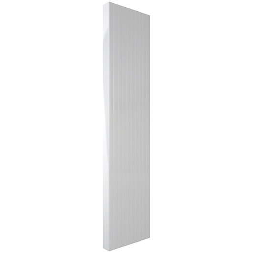 Henrad Alto Double Convector Vertical Designer Radiator White 1600 x