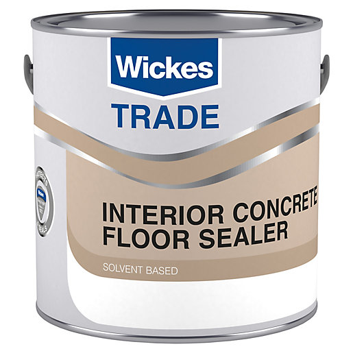 Wickes Trade Concrete Floor Sealer Clear 2 5l Wickes Co Uk