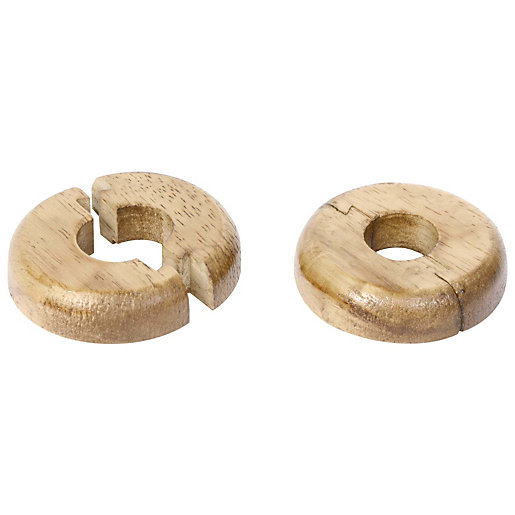 Vitrex Real Wood Pipe Surrounds Light Oak Pack Of 2 Wickes Co Uk
