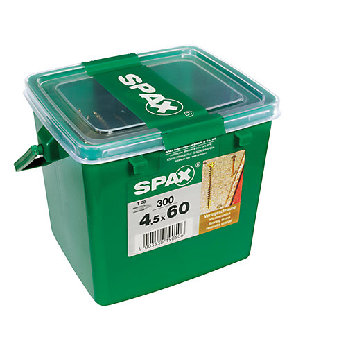 Spax Chipboard Flooring Screws 4 5 X 60mm Pack Of 300 Wickes Co Uk
