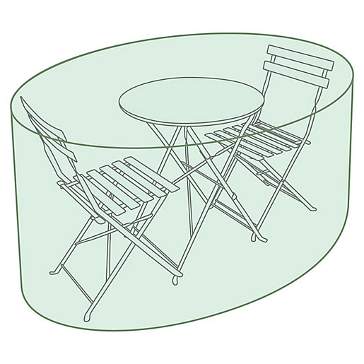 Charles Bentley Small Round Tarpaulin Garden Furniture Set Cover