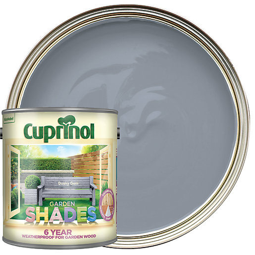 Cuprinol Garden Shades Matt Wood Treatment Dusky Gem 2.5L Wickes.co.uk