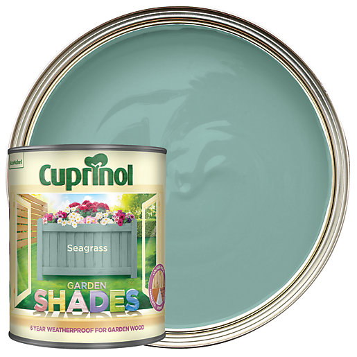 Cuprinol Garden Shades Matt Wood Treatment Seagrass 1l Wickes Co Uk