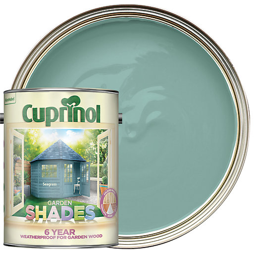 Cuprinol Garden Shades Matt Wood Treatment Seagrass 5l Wickes Co Uk