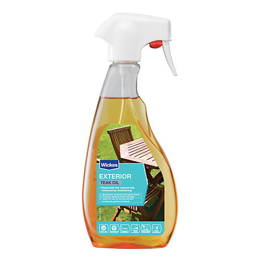 Wickes Teak Oil 500ml Wickes.co.uk