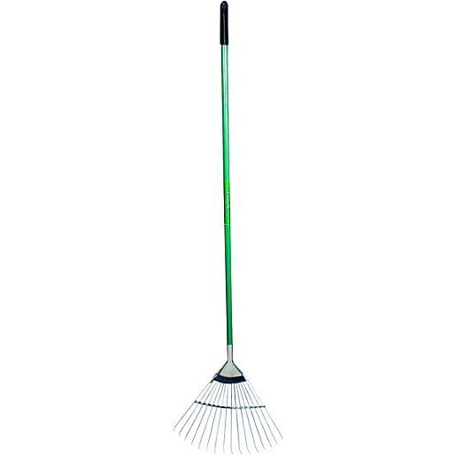 Wickes Stainless Steel Garden Lawn Rake 1750mm Wickes.co.uk