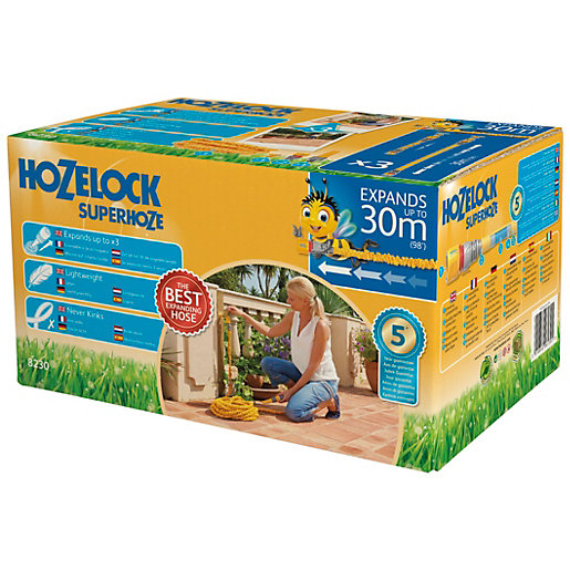 Hozelock Superhoze 2 Garden Hose Pipe 30m Wickes.co.uk