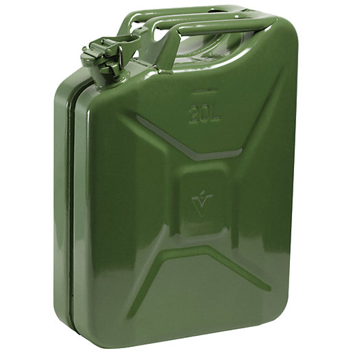 The Handy Steel Jerry Can - 20L | Wickes.co.uk