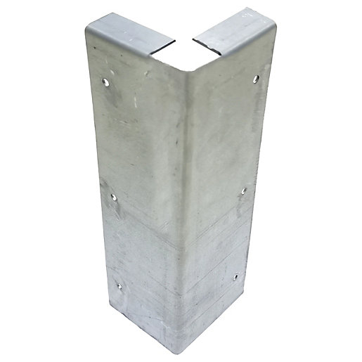 Wickes Raised Bed Galvanised Corner Bracket 60x60x200mm Wickes Co Uk