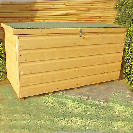 Shire 4 x 2ft Shiplap Timber Storage Box Wickes.co.uk
