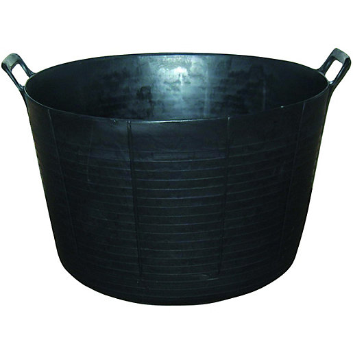 Wickes Strong Flexible Black Mixing Builders Tub 73l Wickes Co Uk