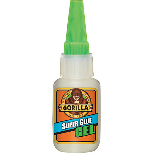 Gorilla Super Glue Gel 15g Wickes.co.uk
