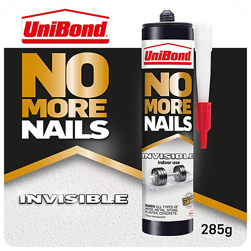 Unibond No More Nails Invisible Cartridge 285g Wickes Co Uk