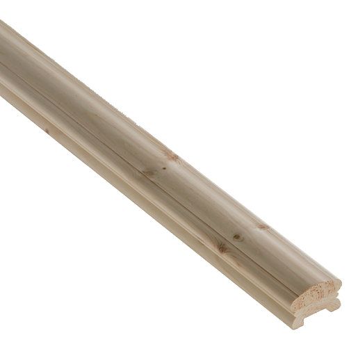 Wickes Pine Handrail 2.4m Wickes.co.uk