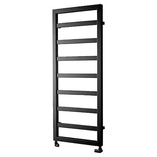 Wickes Kensington Black Towel Radiator 1300 x 530mm Wickes.co.uk