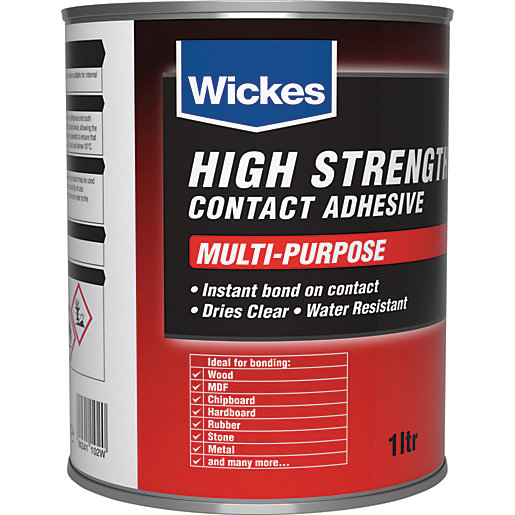 Wickes High Strength Contact Adhesive 1L Wickes.co.uk