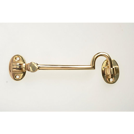 Wickes Cabin Hook Brass 152mm Wickes.co.uk
