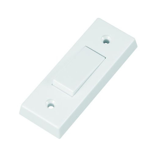 Wickes Architrave 1 Gang Light Switch Polished Wickes.co.uk