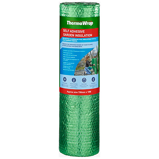 ThermaWrap SelfAdhesive Garden Insulation Roll 750mm x 10m Wickes.co.uk