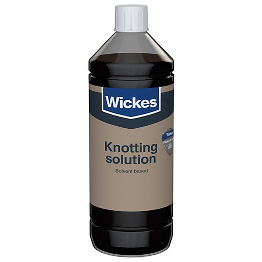 Wickes Trade Knotting Solution 250ml Wickes.co.uk