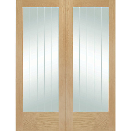 XL Joinery Suffolk 1981mm X 686mm Fully Glazed Internal French Doors