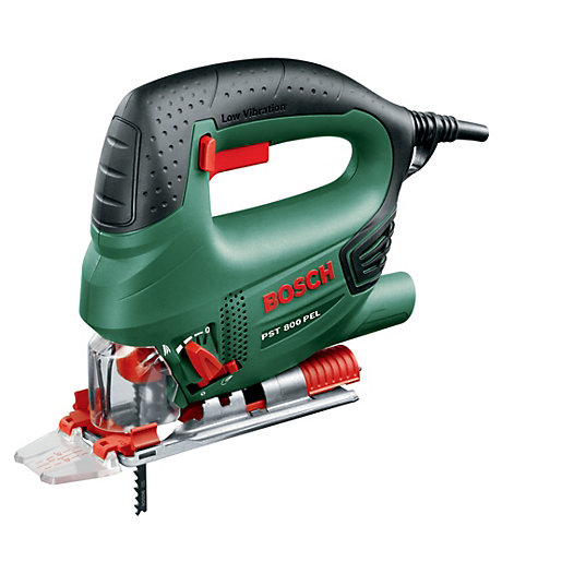Bosch PST 800 PEL Corded Jigsaw 530W Wickes.co.uk
