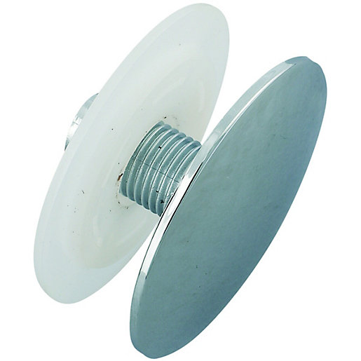 Wickes Chrome Tap Hole Blanking Plate Wickes.co.uk