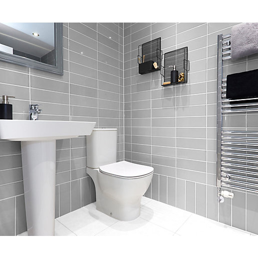 Grey Bathroom Tiles Wickes Everything Bathroom