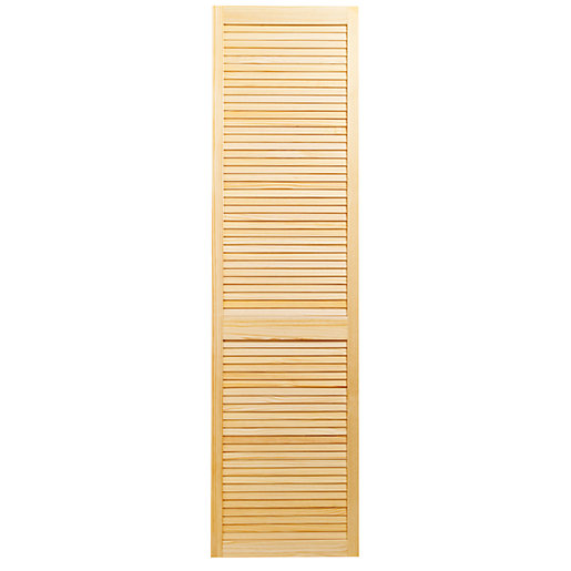 Wickes Pine Closed Internal Louvre Door - 1981mm X 533mm | Wickes.co.uk