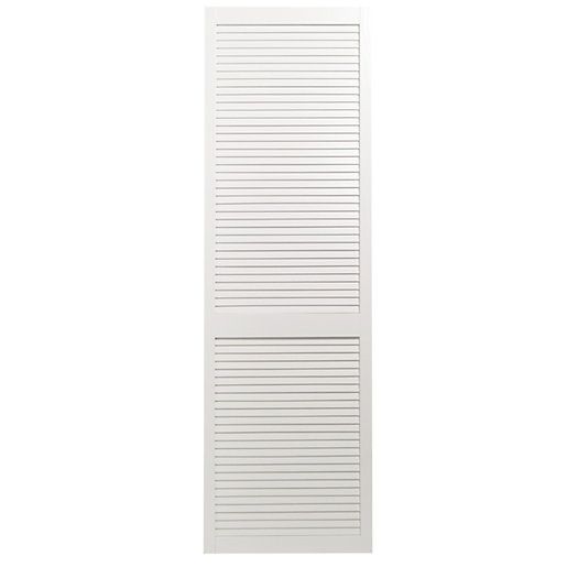 Wickes White Closed Internal Louvre Door - 1981mm X 610mm | Wickes.co.uk