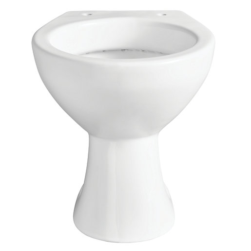 Wickes Ceramic Low Level Toilet Pan Wickes.co.uk