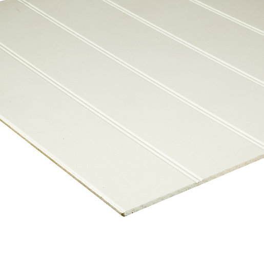 Wickes MDF Primed Beaded Panel 6mm x 607mm x 1829mm Wickes.co.uk