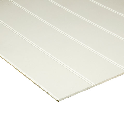 Wickes Medium Density Fibreboard (MDF) Primed Beaded Panel - 6 x 607 x  1829mm | Wickes.co.uk