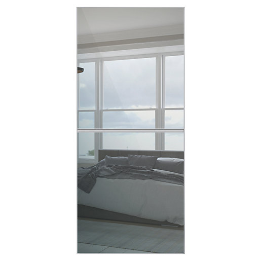 Spacepro Minimalist 2 Panel Sliding Wardrobe Door Made to Measure 901