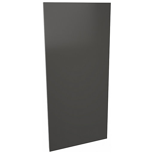 Madison Dark Grey Gloss Handleless Appliance Door (A)