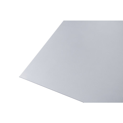 Wickes Metal Sheet Galvanised Steel 120mm x 1m Wickes.co.uk