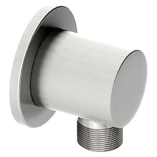 Wickes Round Shower Wall Outlet Chrome Wickes.co.uk