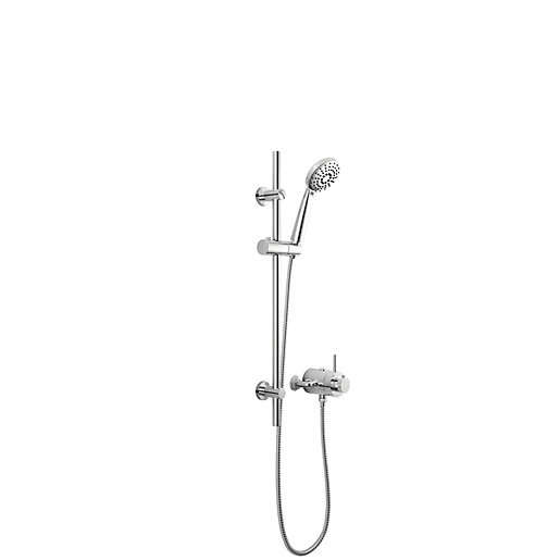 Wickes Style Thermostatic Mixer Shower Chrome Wickes.co.uk