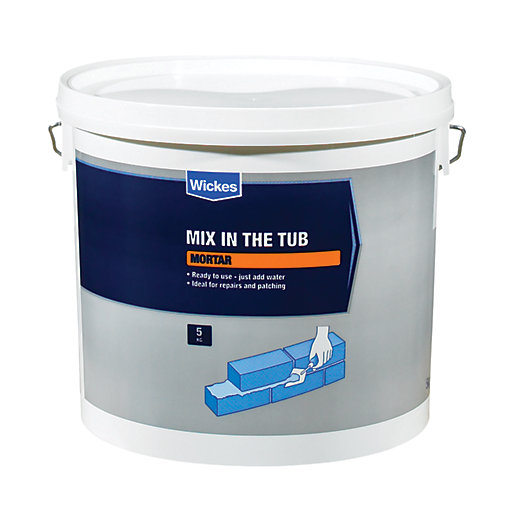 Wickes Mix in the Tub Mortar Mix 5kg Wickes.co.uk