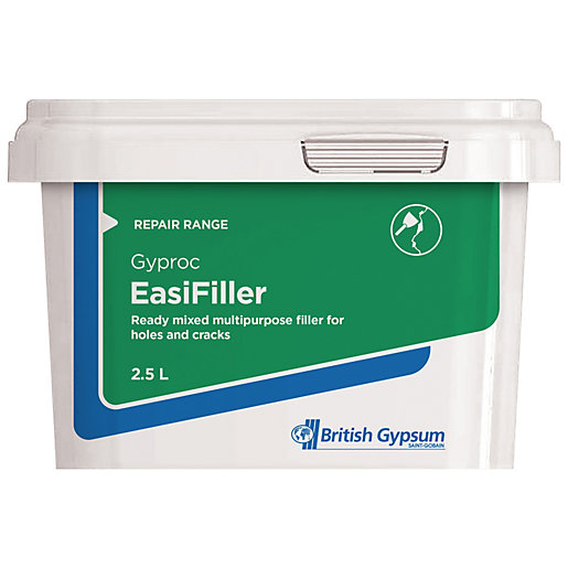 Gyproc EasiFiller Ready Mix Filler 2.5L Wickes.co.uk