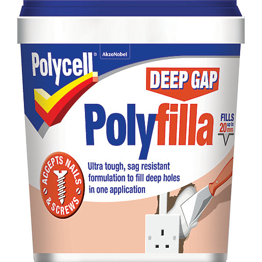 Polycell Polyfilla Deep Gap Filler 1L Wickes.co.uk