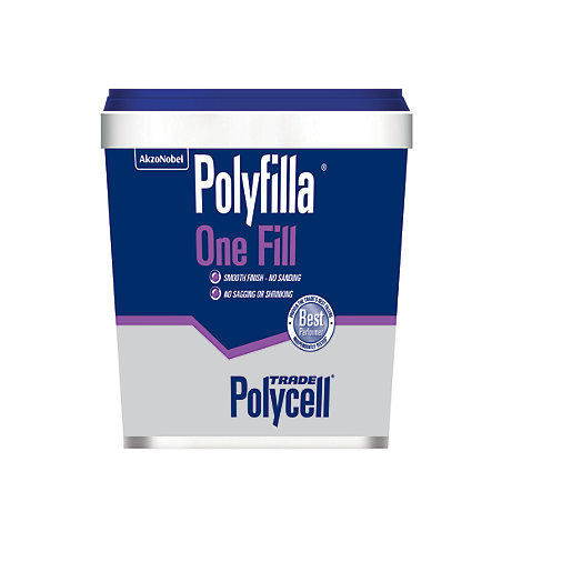 Polycell Trade Polyfilla Ready Mixed One Fill Filler 1L Wickes.co.uk