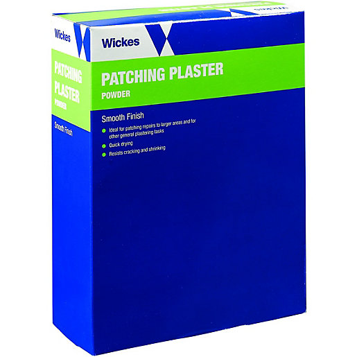 Wickes Quick Setting Patching Plaster White 1 7kg Wickes Co Uk