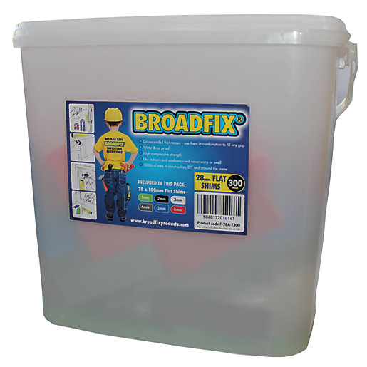 Broadfix Flat Packer 300 Piece Mixed Tub Wickes.co.uk
