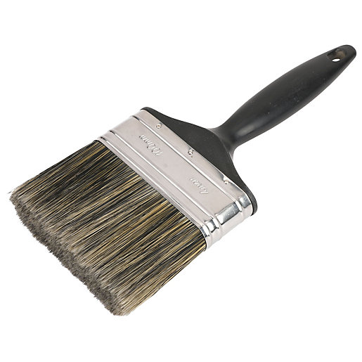 Wickes Creosote & Preservative Brush 4in Wickes.co.uk