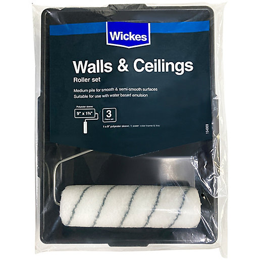 Paint Roller Set 9in Wickes.co.uk