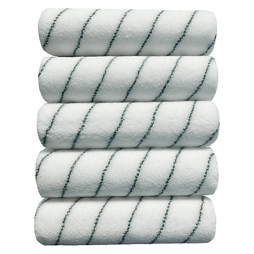 Wickes Professional Finish Short Pile Rollers 9in Pack Of 5 Wickes Co Uk